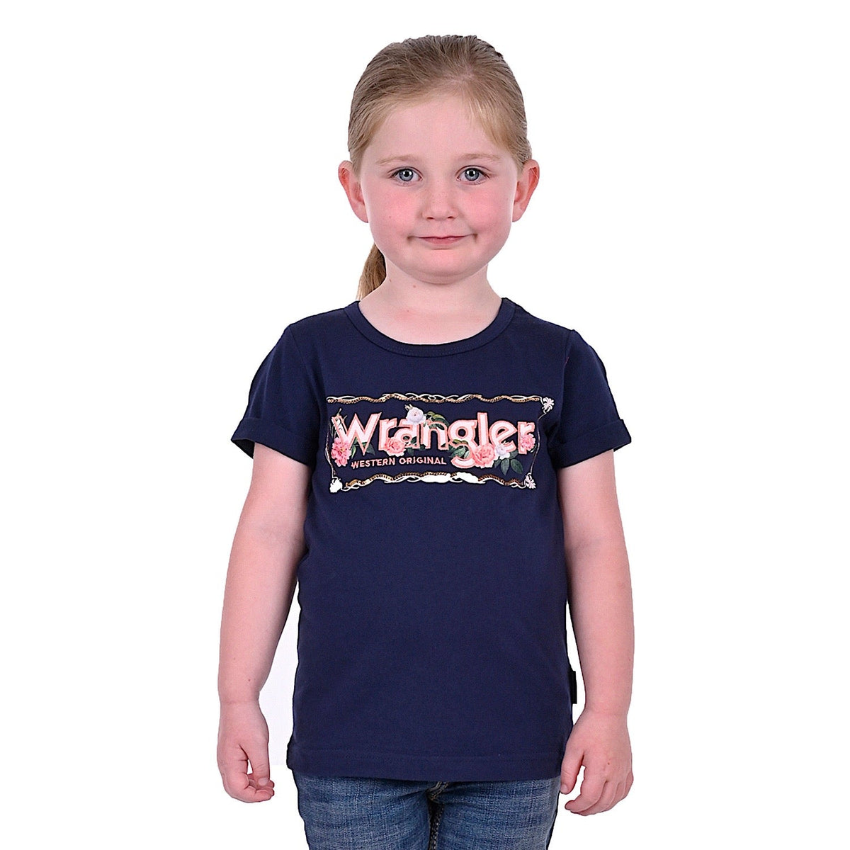 Wrangler Girl’s Iris Tee Navy