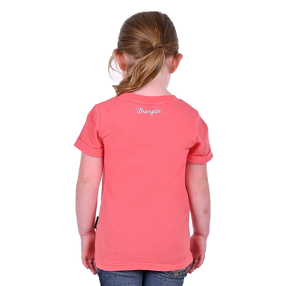 Wrangler Girl’s Nova Tee Coral