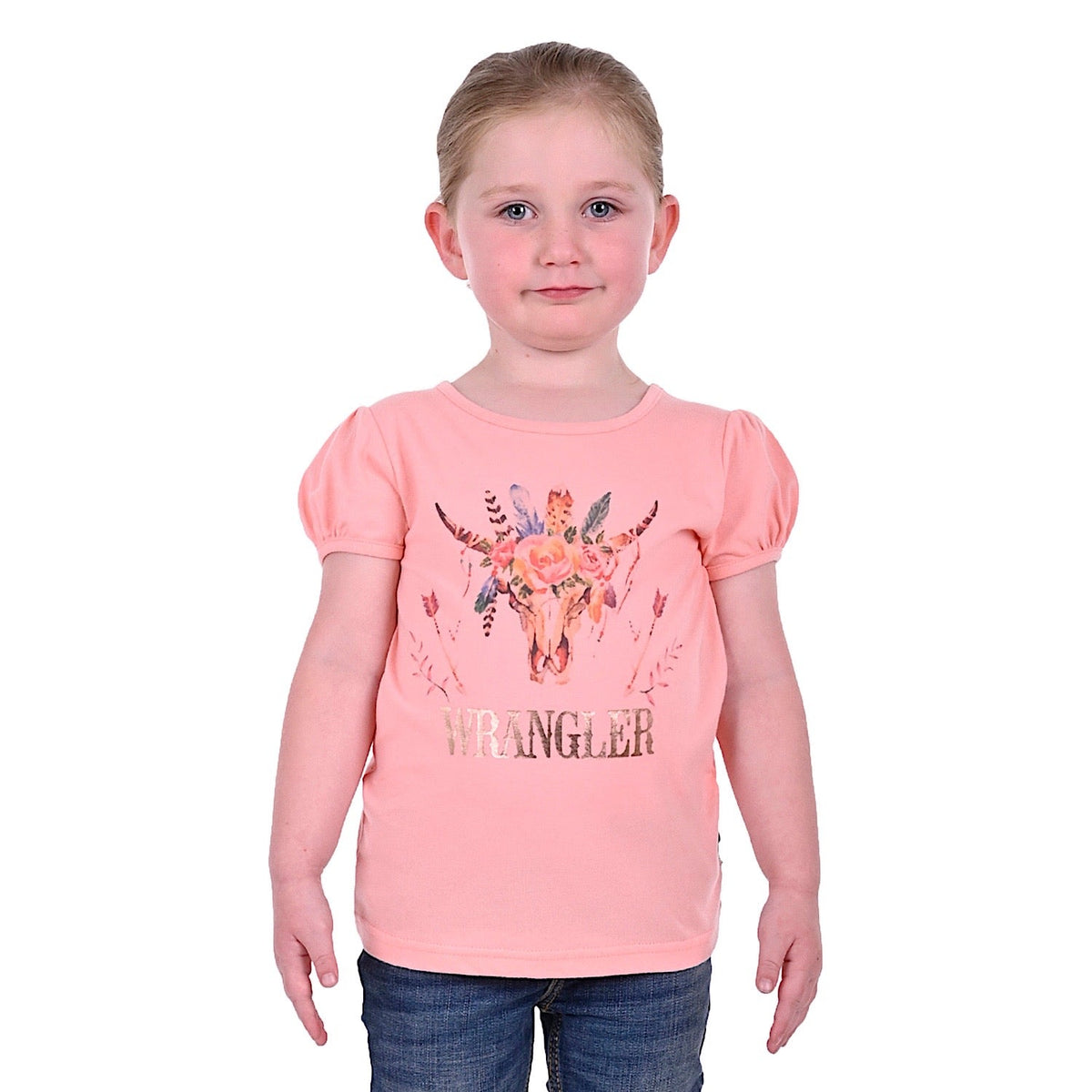 Wrangler Girl’s Paige Tee Blush