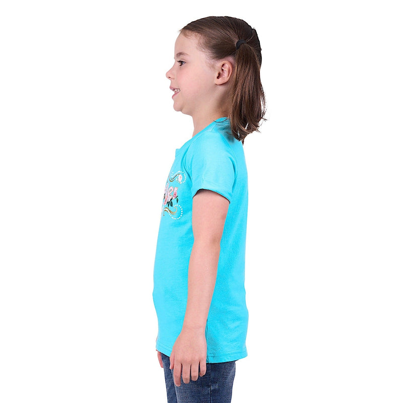 Wrangler Girl’s Pippa Tee Aqua