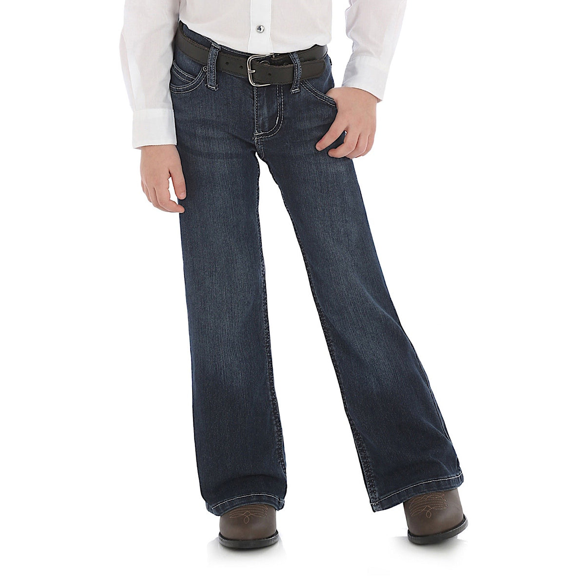 Wrangler Girl's Retro Boot Cut Jean - Indigo