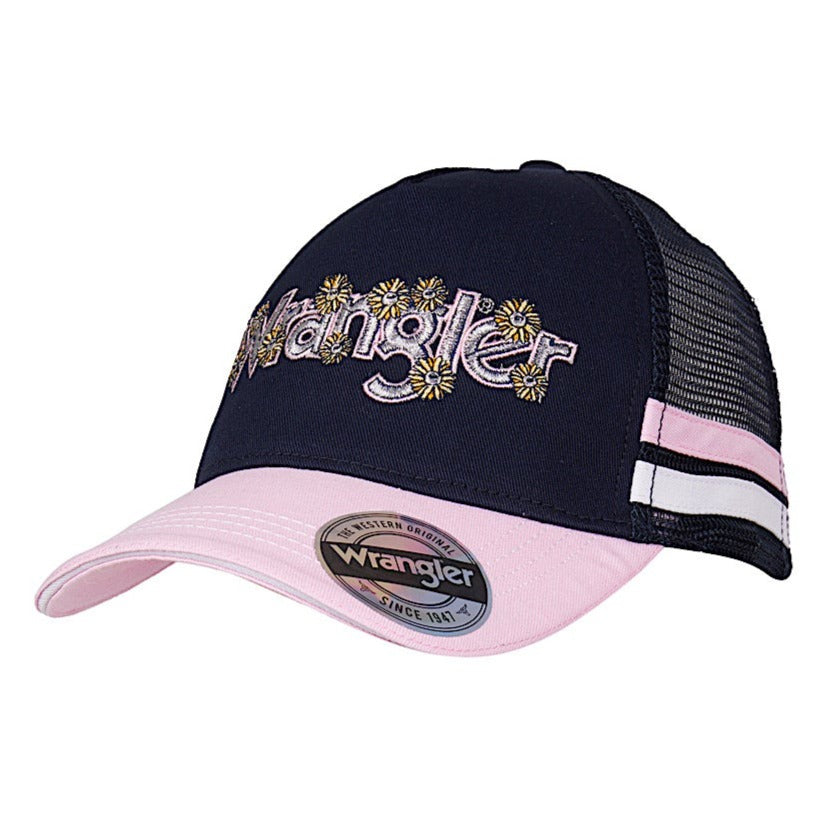 Wrangler Kid’s Lucinda Trucker Cap Navy