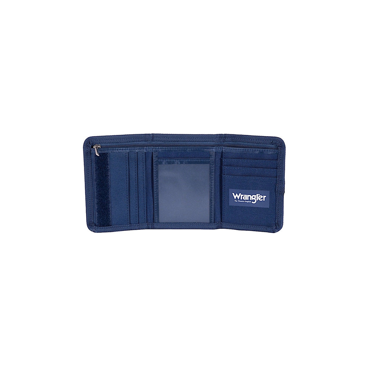 Wrangler Logo Wallet Navy