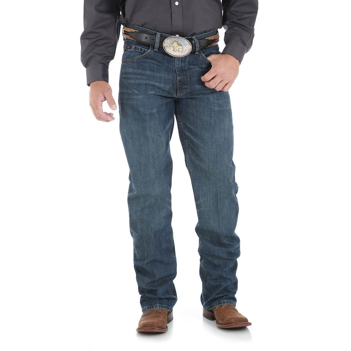 Wrangler Men’s 20X Competition Relaxed Jean - River Wash