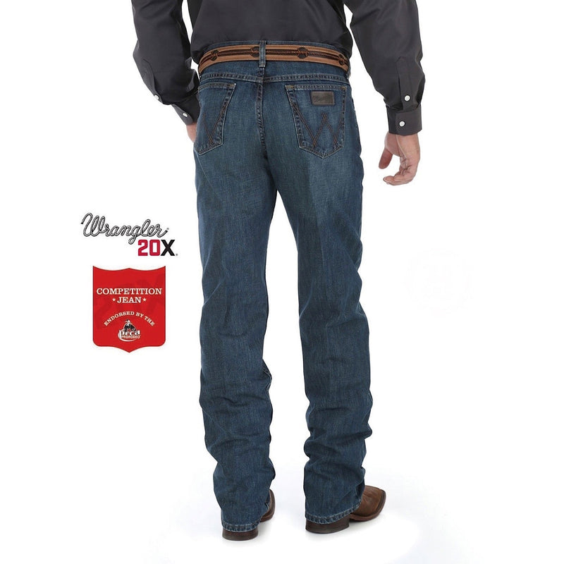 Wrangler Men’s 20X Competition Relaxed Jean - River Wash