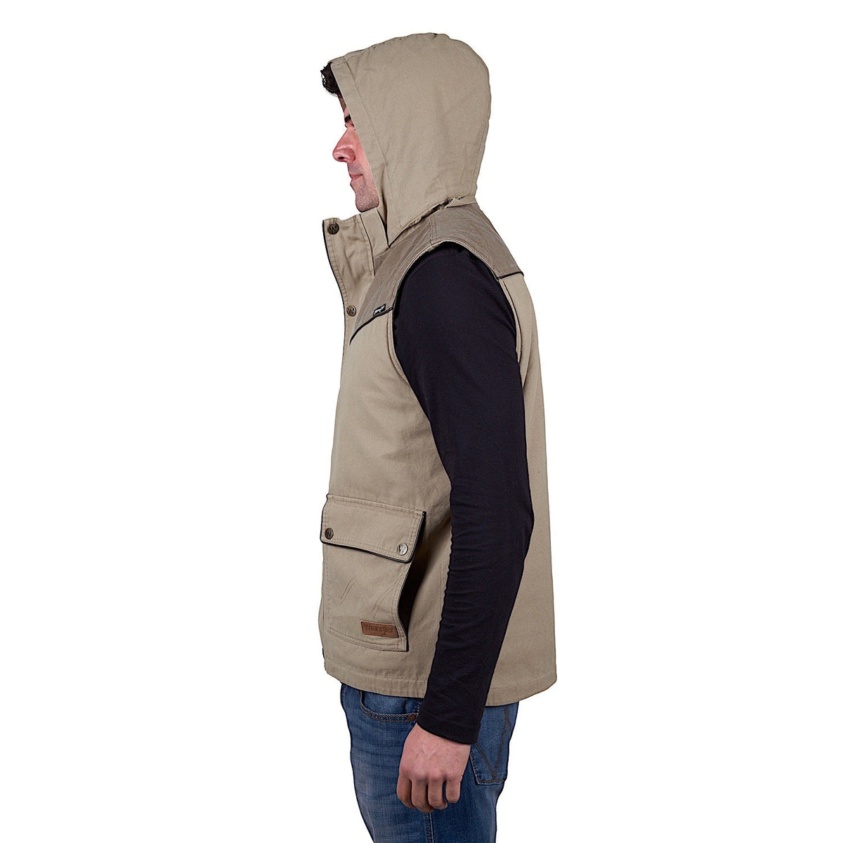 Wrangler Men’s Cain Vest - Stone