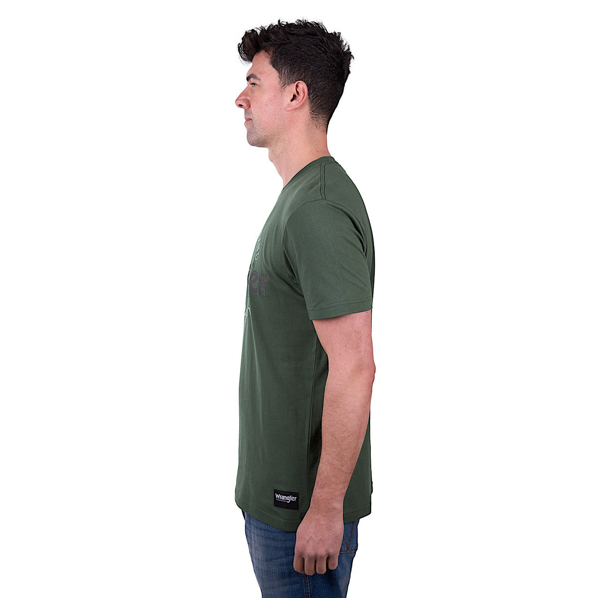 Wrangler Men’s Cole Short Sleeve Tee - Cypress