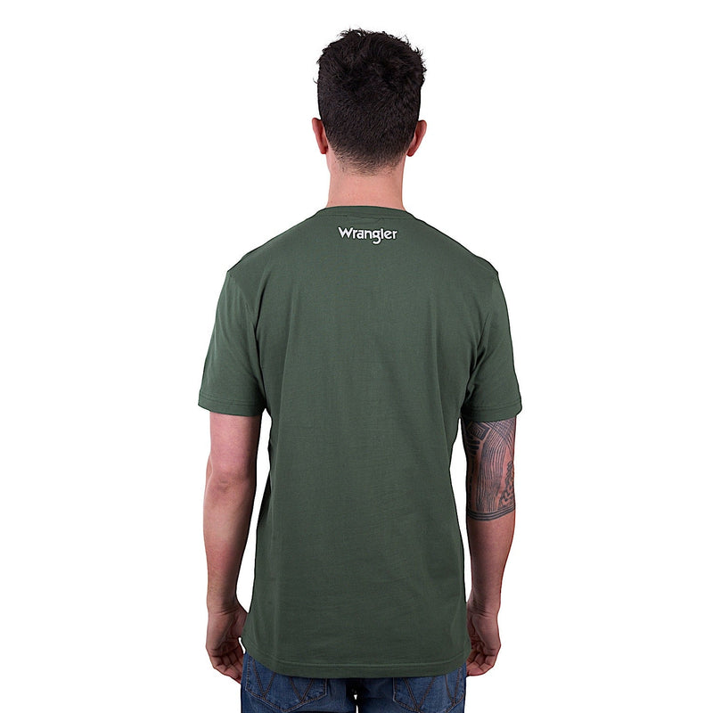 Wrangler Men’s Cole Short Sleeve Tee - Cypress