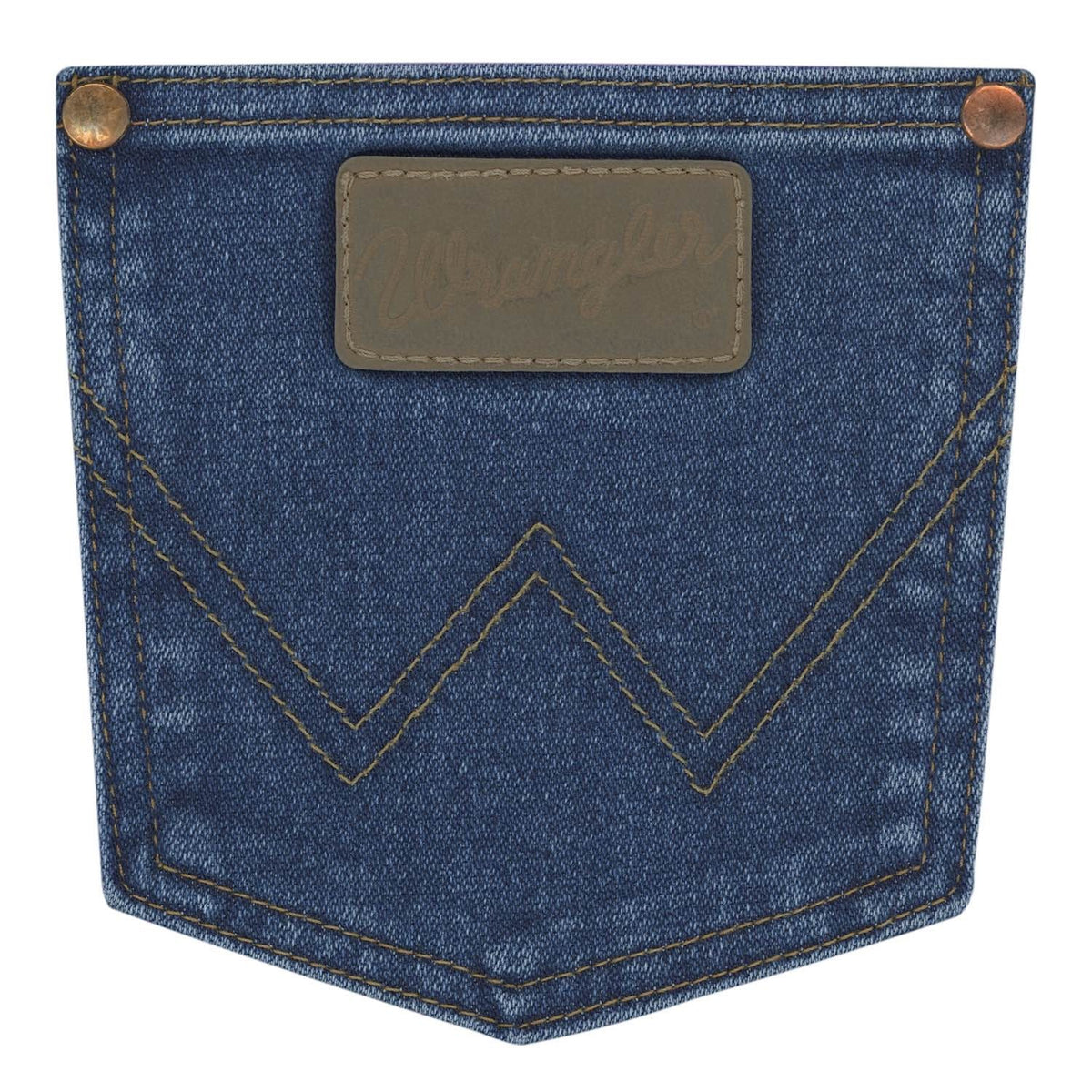 Wrangler Men’s Cowboy Cut Original Fit Active Flex Jean Stonewash
