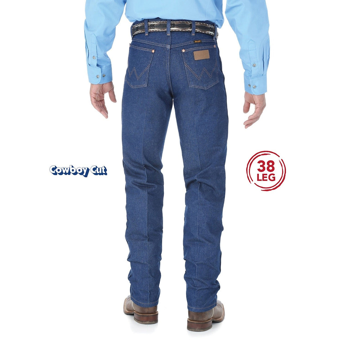Wrangler Mens Cowboy Cut Original Fit Jean Rigid