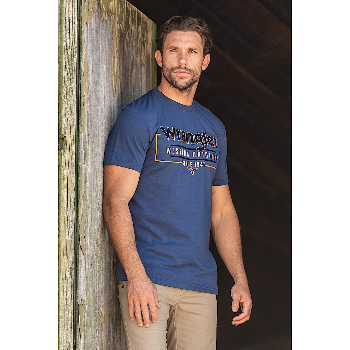 Wrangler Men’s Liam Tee Denim