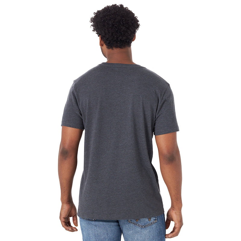 Wrangler Men’s Logo Tee - Charcoal Heather