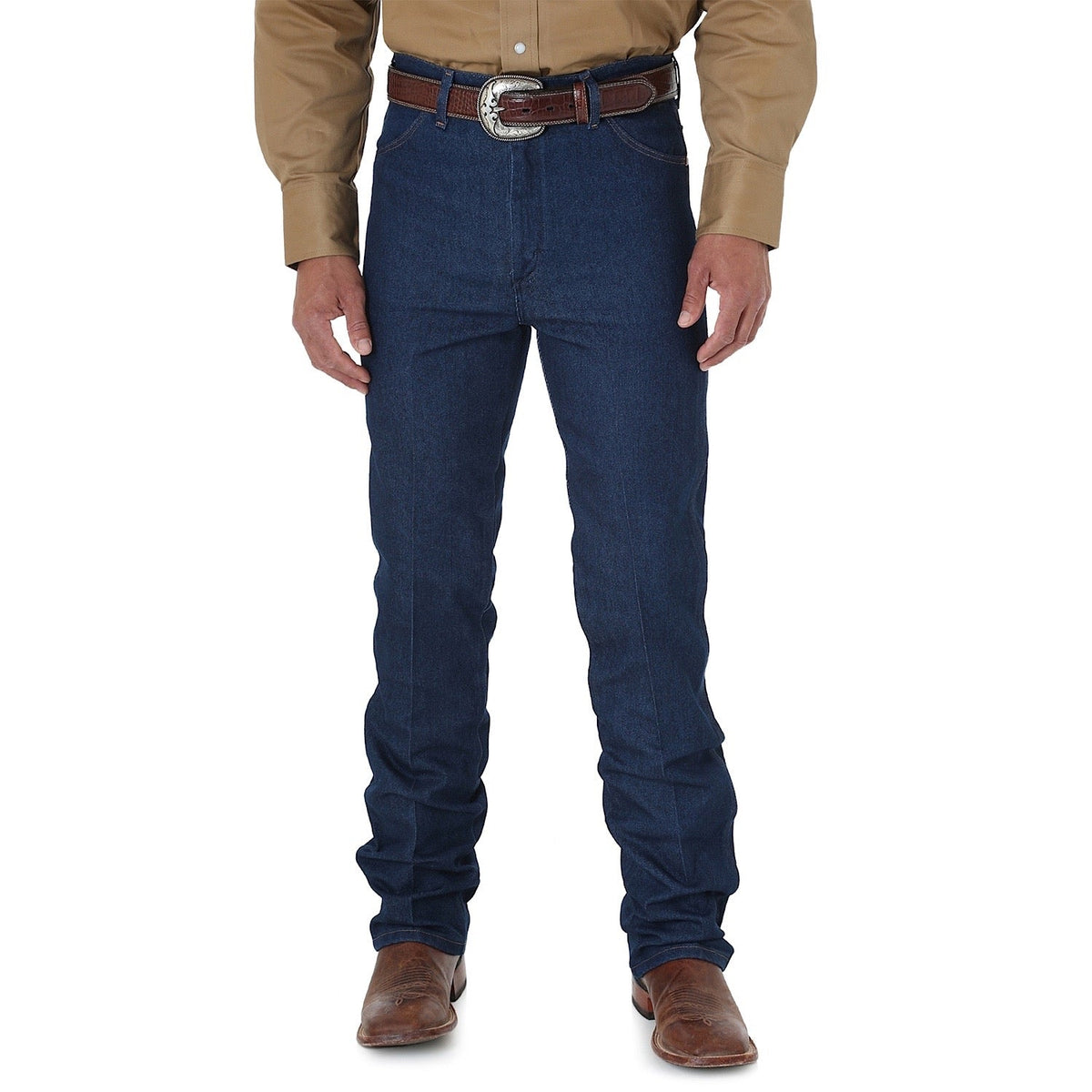 Wrangler Men's Premium Cowboy Cut Regular Stretch Slim Fit Jean