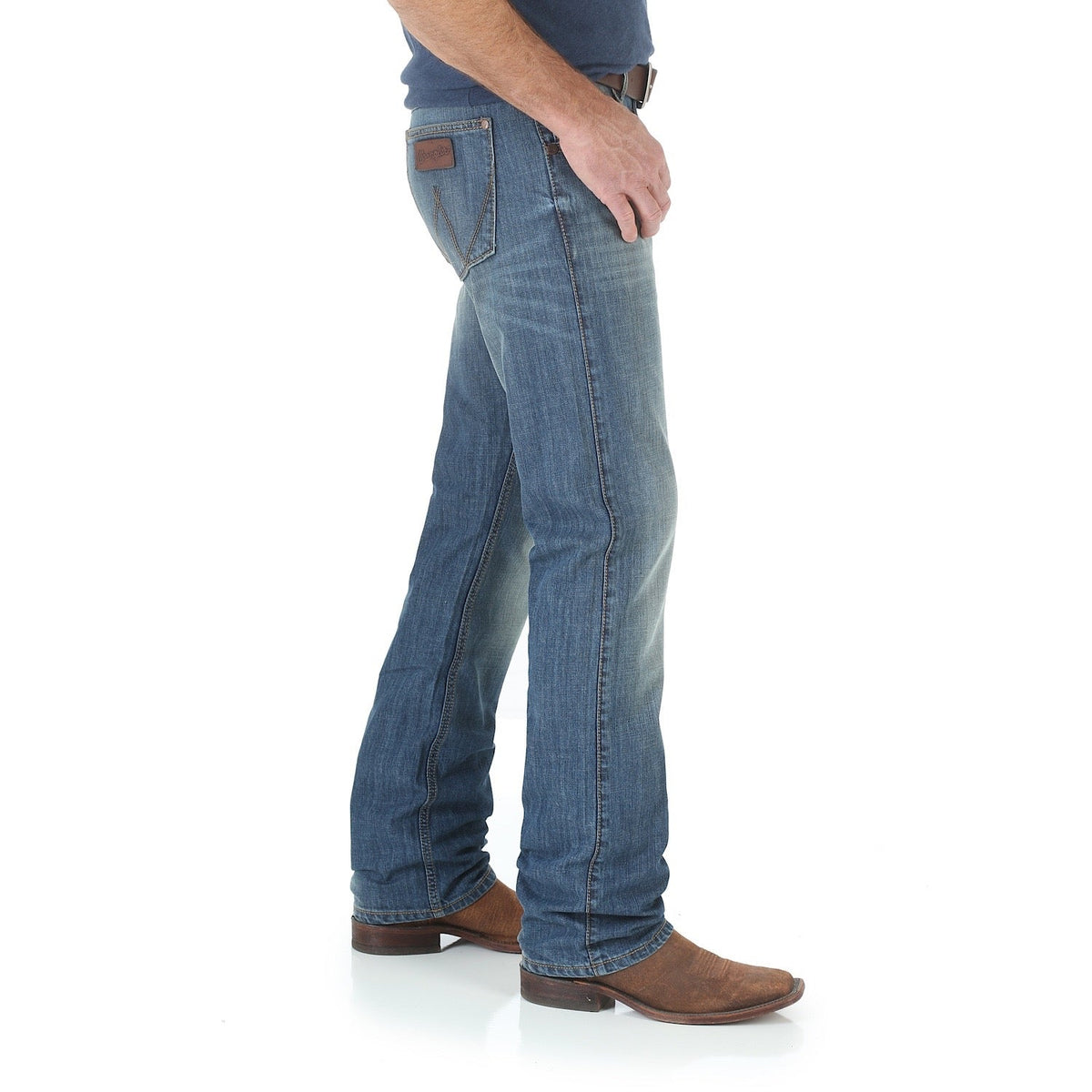 Wrangler Men’s Retro Slim Straight Jean 34’’ Leg - Cottonwood
