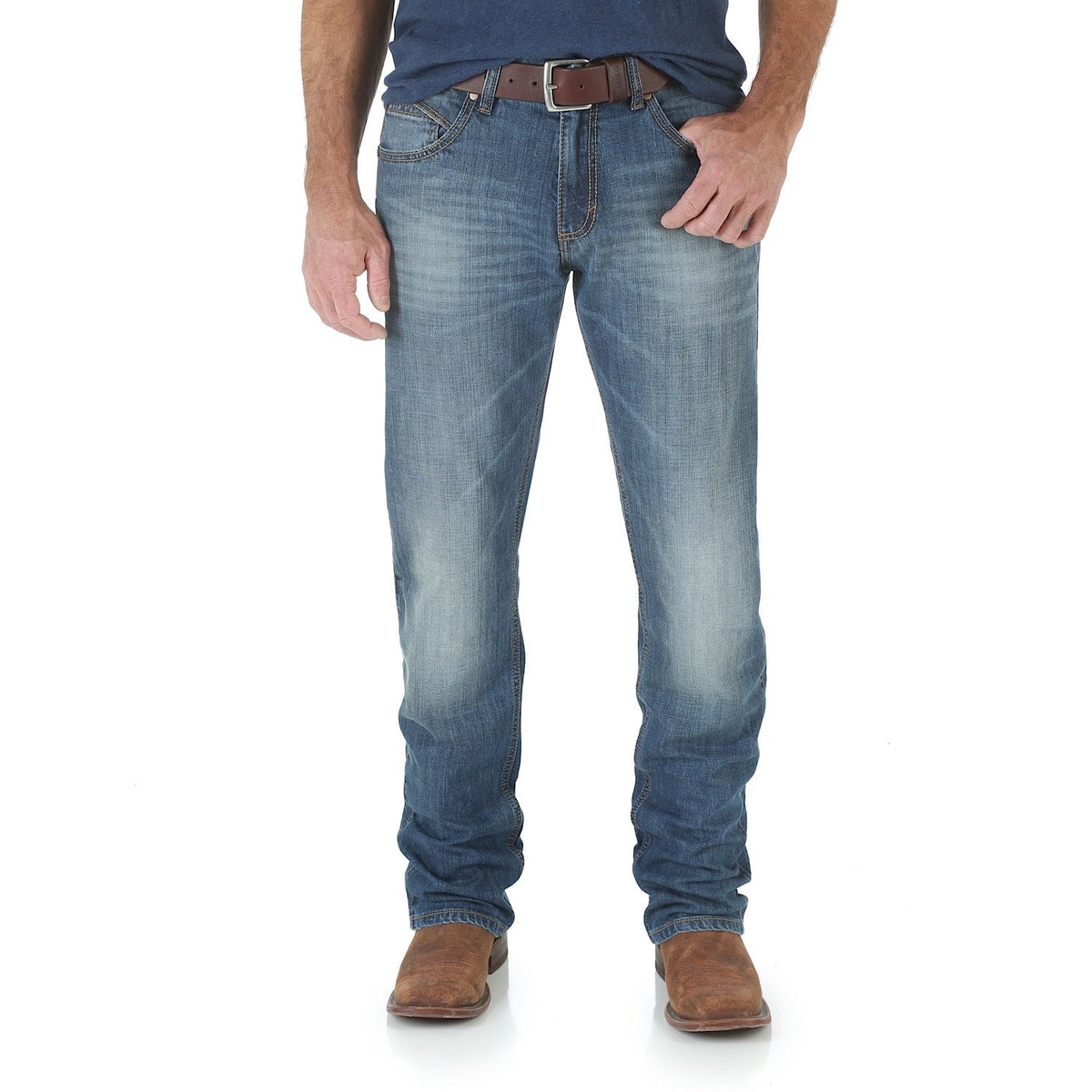 Wrangler Men’s Retro Slim Straight Jean 34’’ Leg - Cottonwood