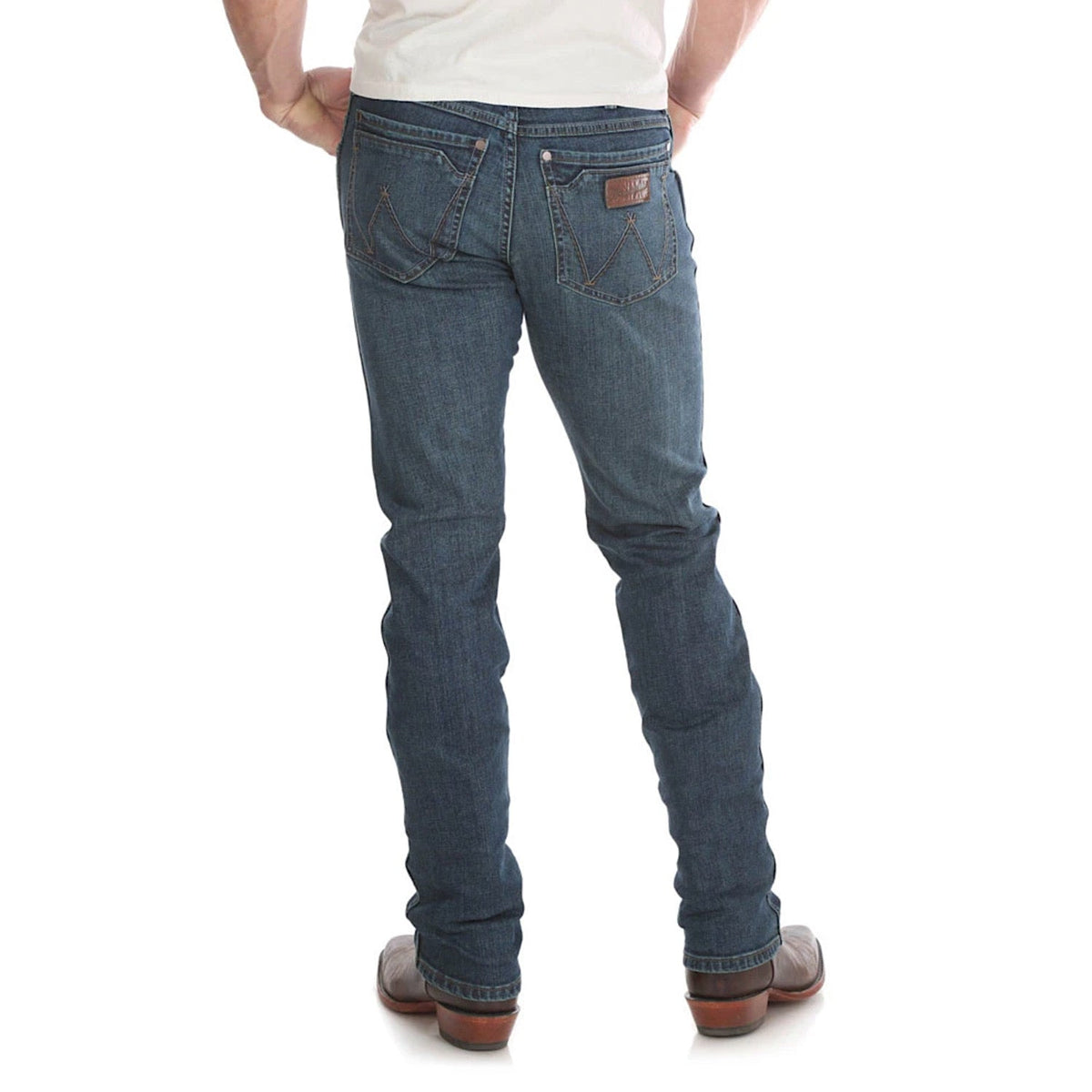 Wrangler Mens Retro Slim Straight Jean 34’’ Leg Portland