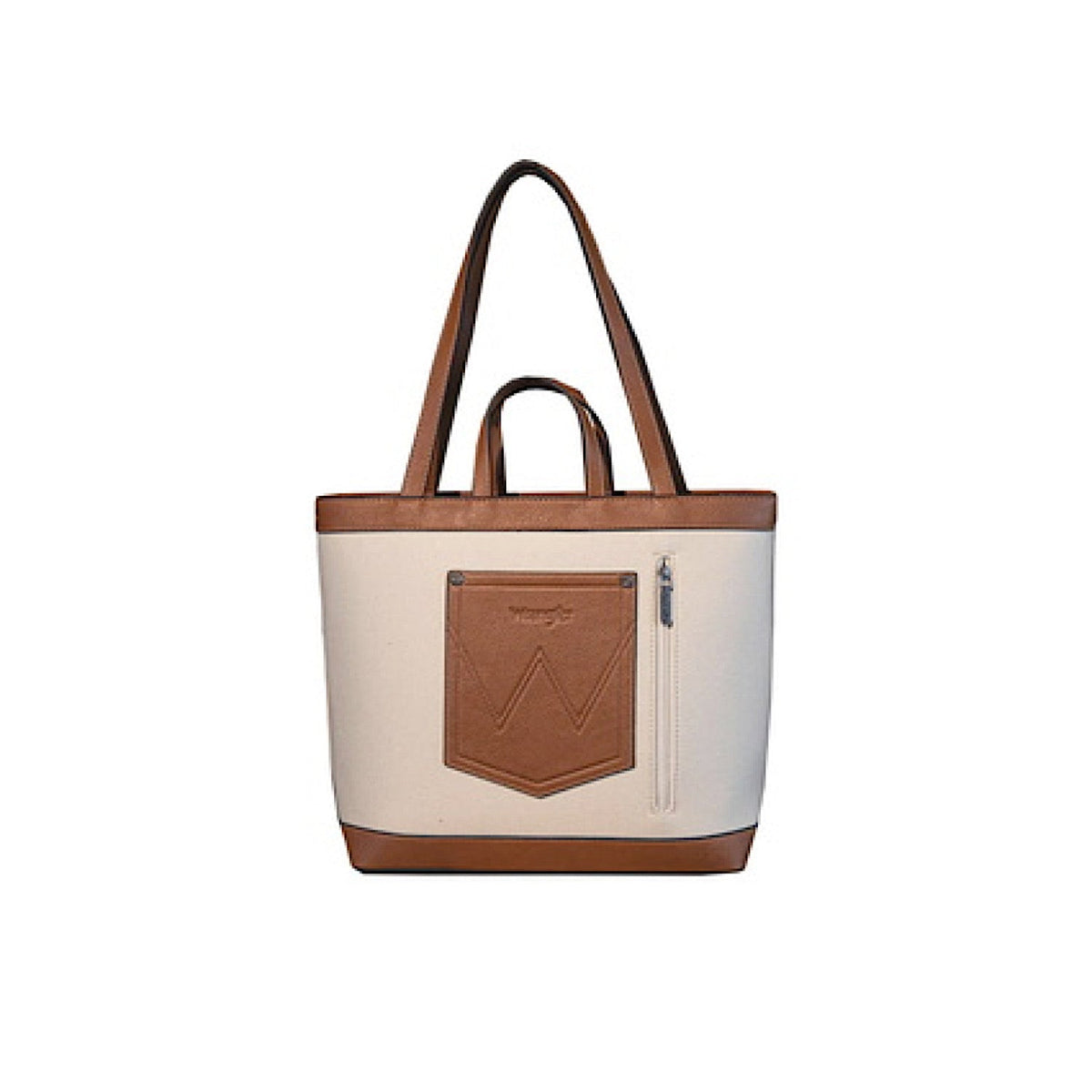 Wrangler Women’s Canvas Iconic Logo Tote - Pink