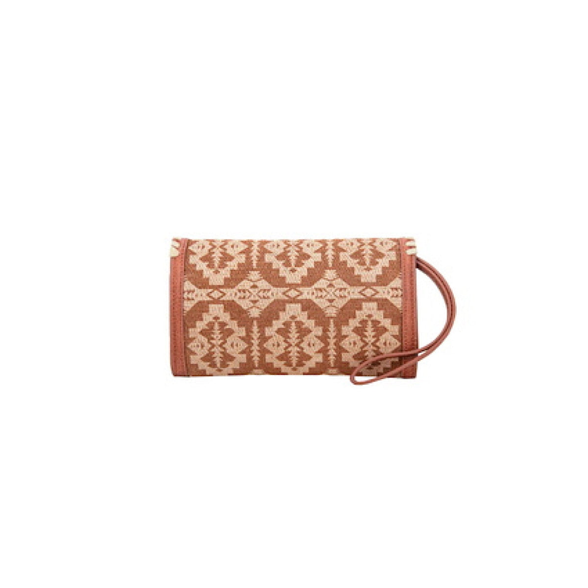 Wrangler Women’s Dakota Whipstitch Wallet Bag - Tan