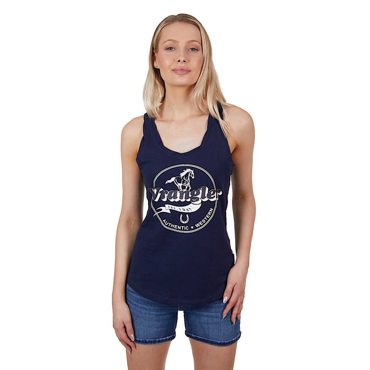 Wrangler Women’s Georgia Tank Navy