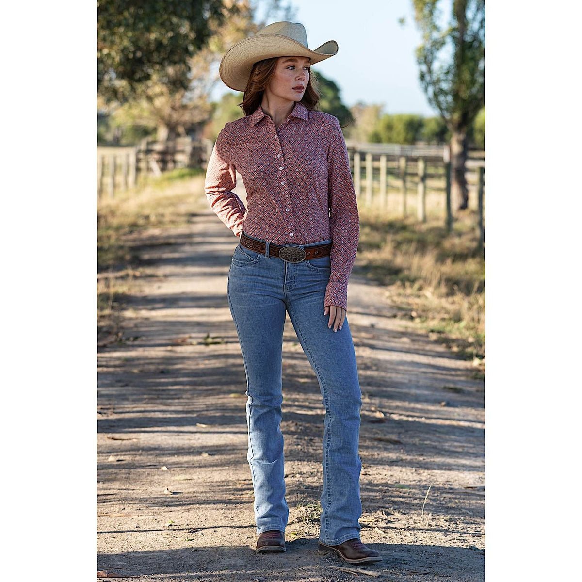 Wrangler Women’s Libby Shirt Peach