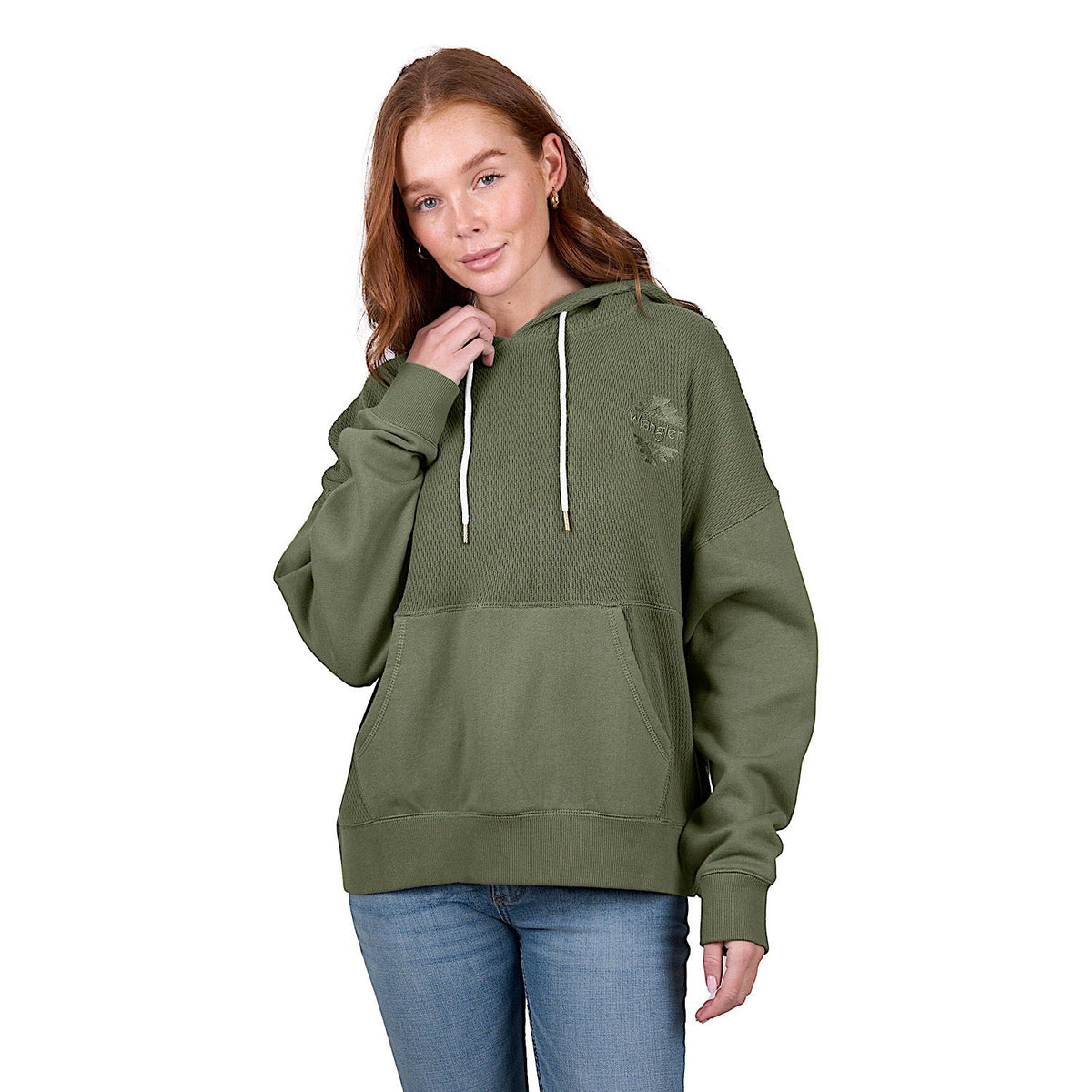 Wrangler Women’s Lisa Pullover Hoodie - Sage