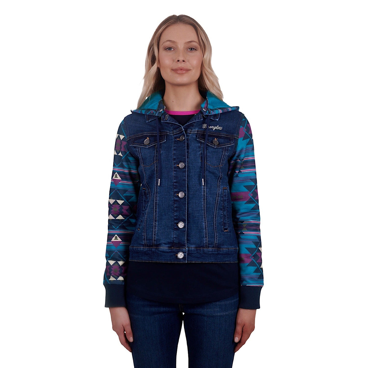 Wrangler Women’s Manuela Jacket Denim/Multi