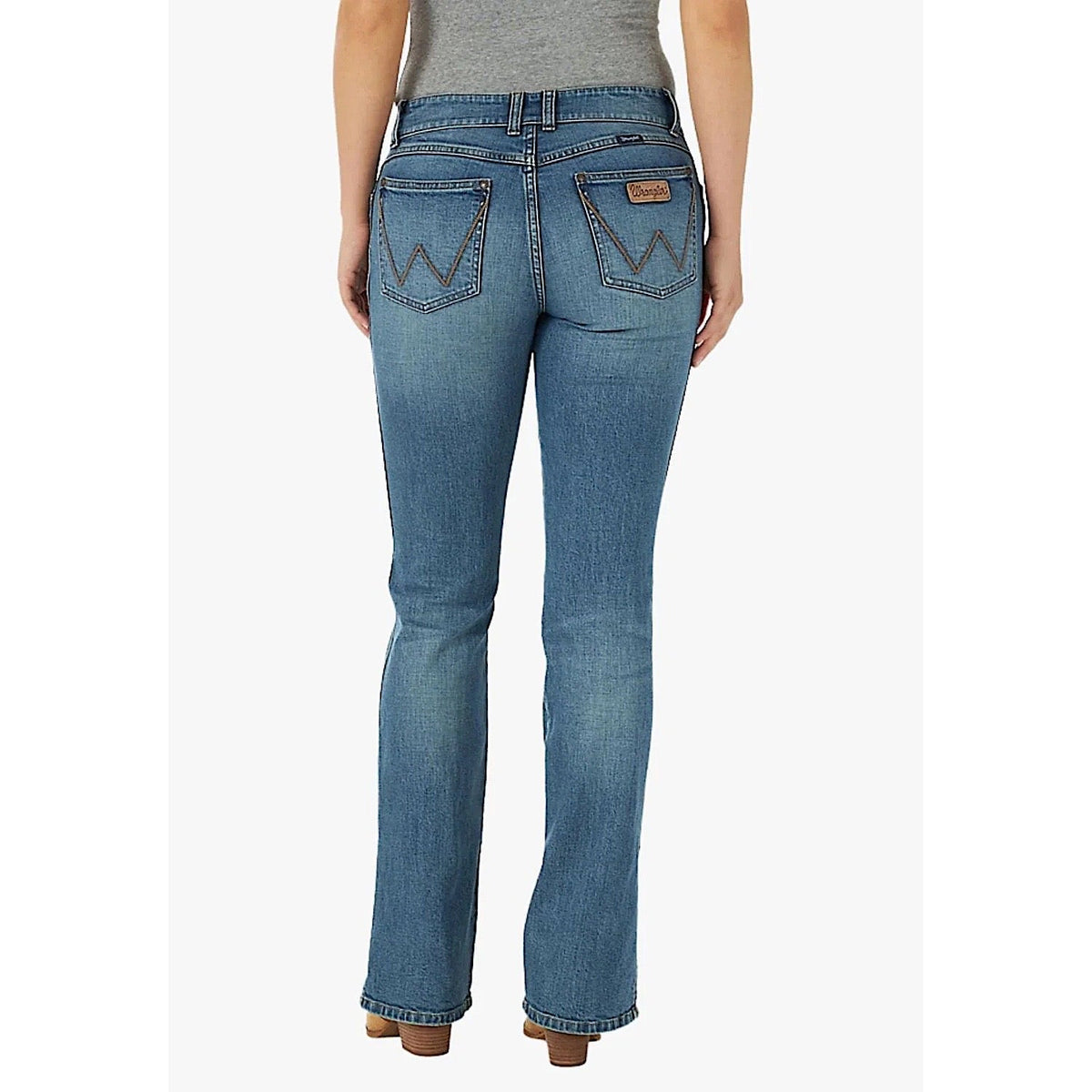 Wrangler Womens Retro Mae Riley Slit Jean - 34’’ Leg