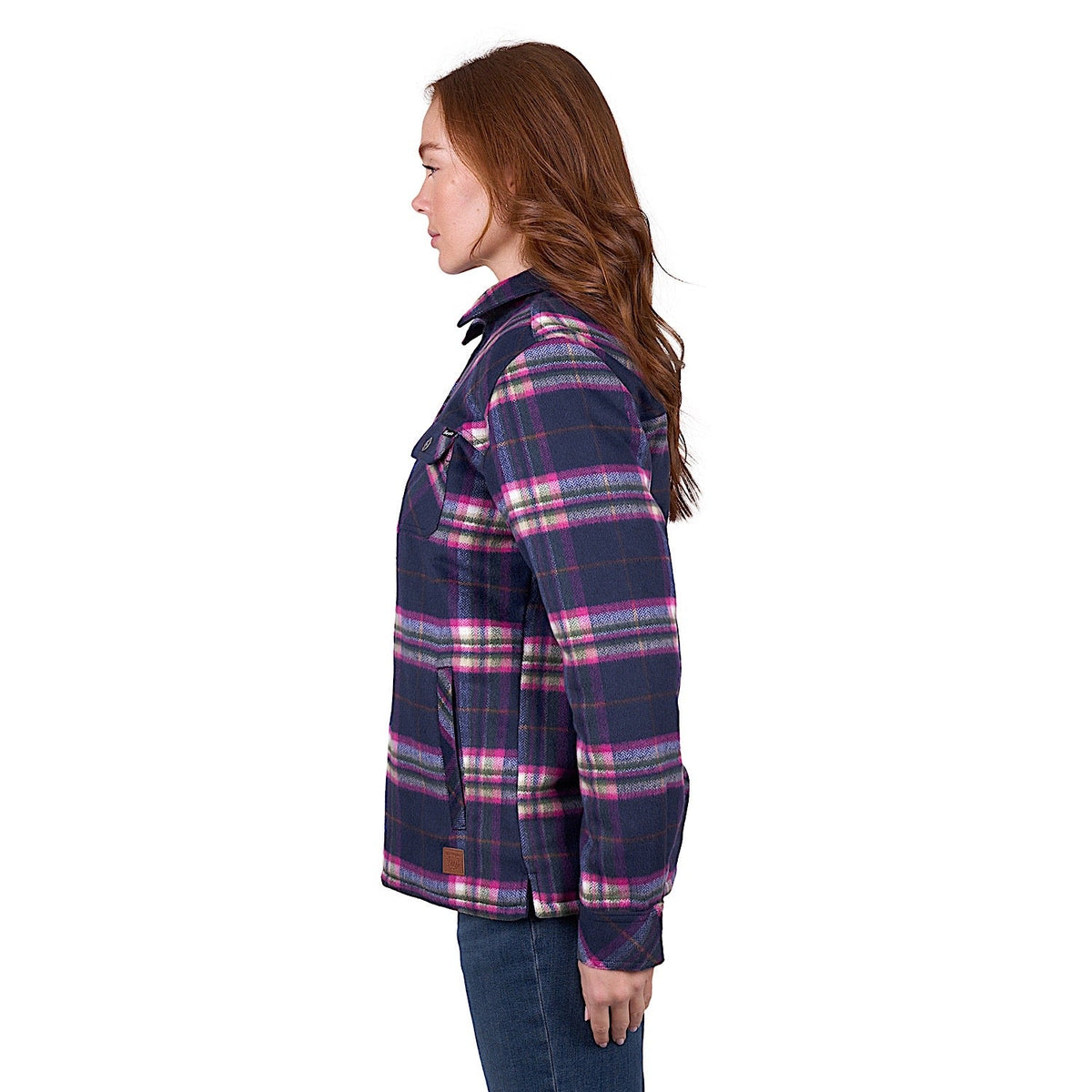 Wrangler Women’s Selma Shirt Jacket - Navy
