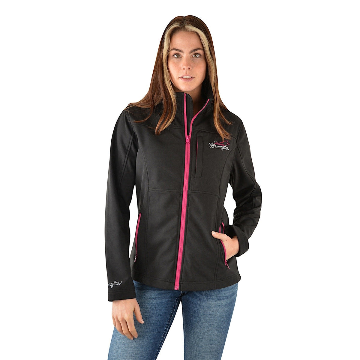 Wrangler Women's Softshell Jacket - Black