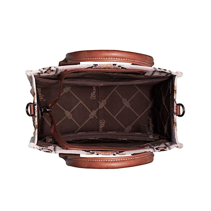 Wrangler Women’s Southwestern Crossbody Bag - Brown