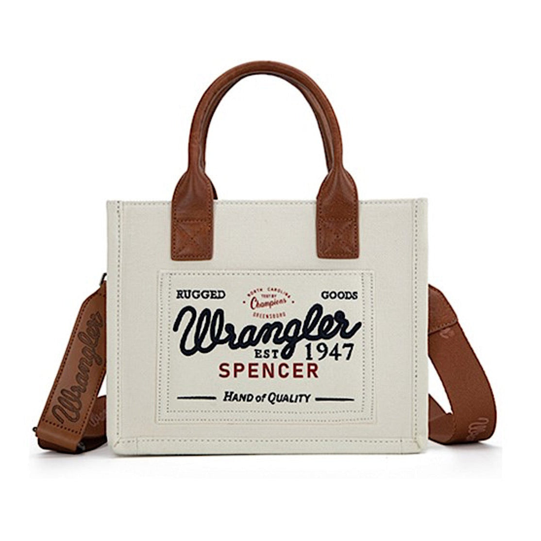 Wrangler Women’s Spencer Crossbody Bag - Natural
