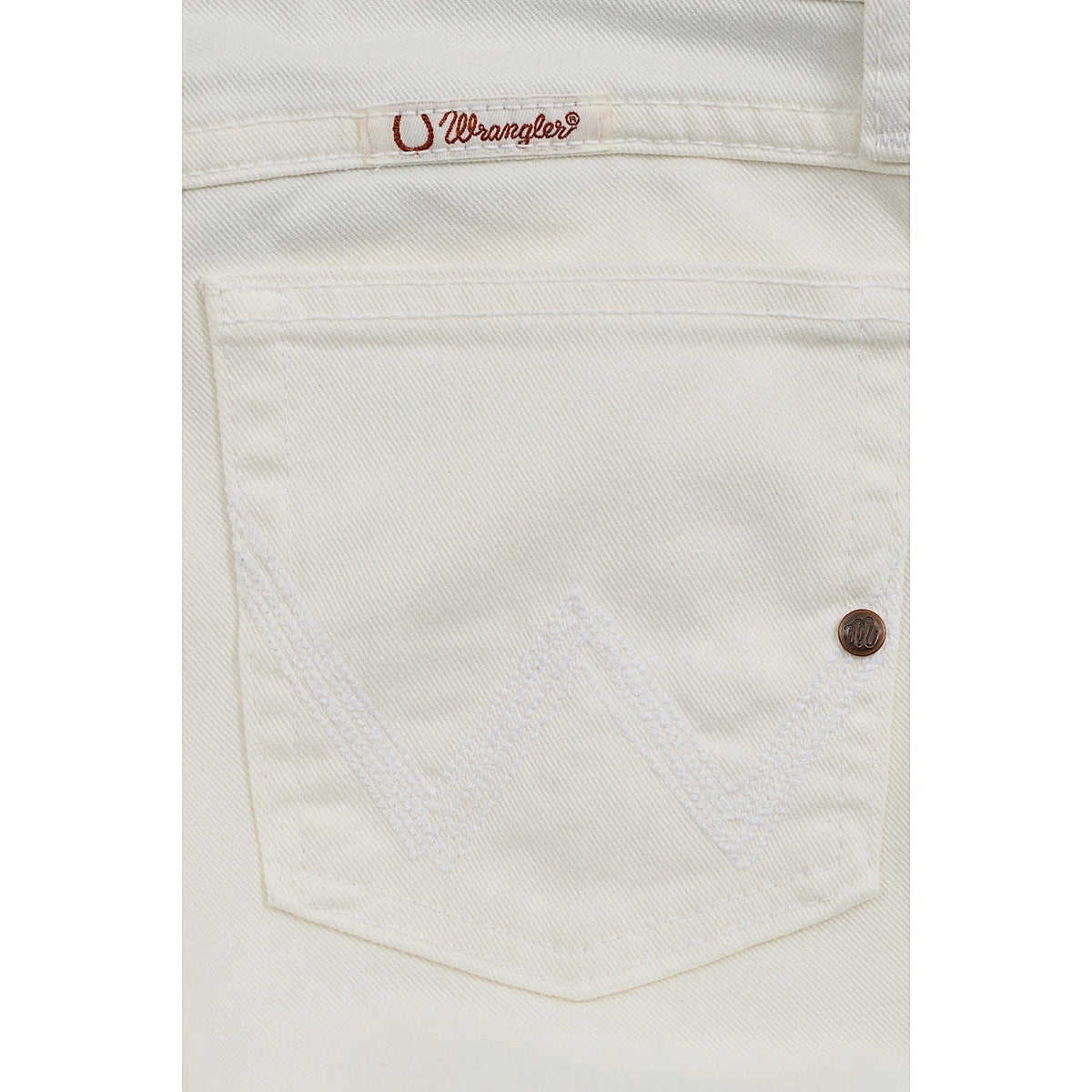 Wrangler Women’s Ultimate Riding Jean - Q Baby - White 32Leg