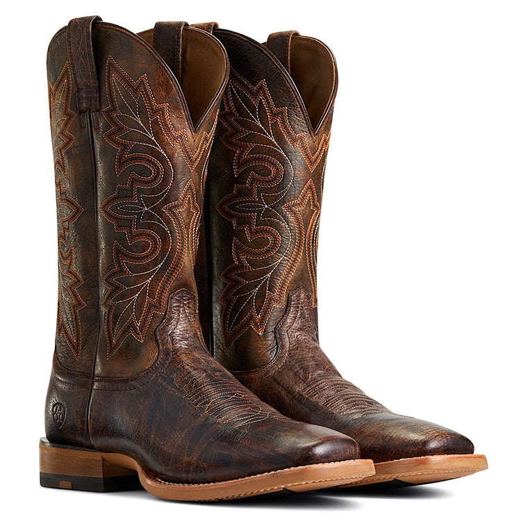 Ariat Mens Standout Boot Dusted Wheat/Rusted Fence