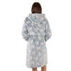 Thomas Cook Live to Ride Dressing Gown Grey/Blue