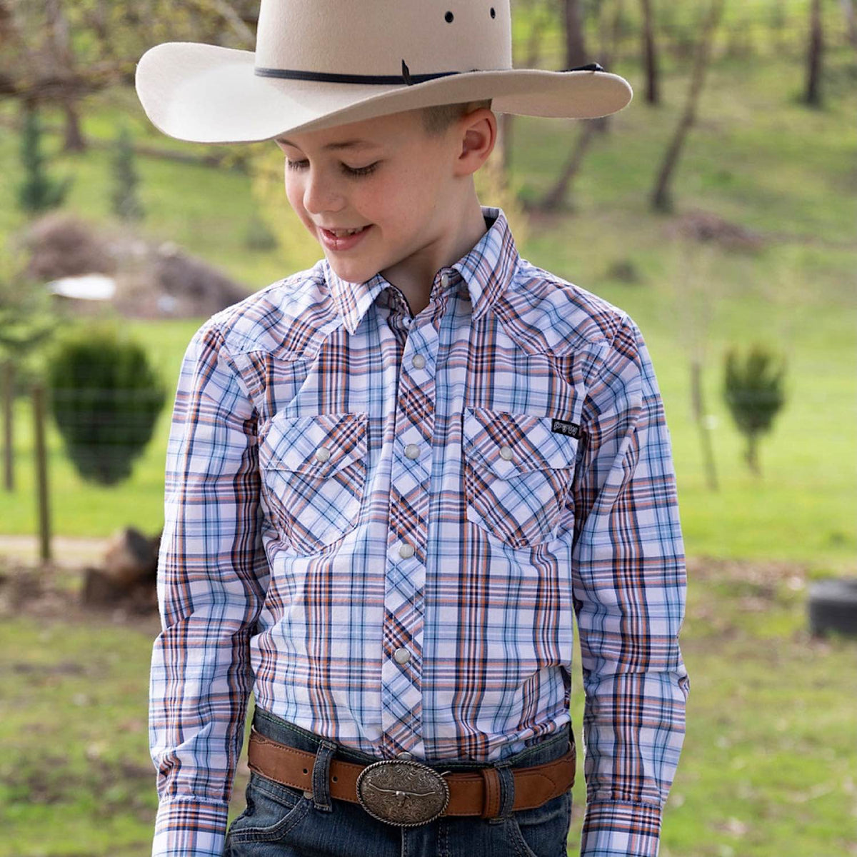 Pure Western Boys Shirts
