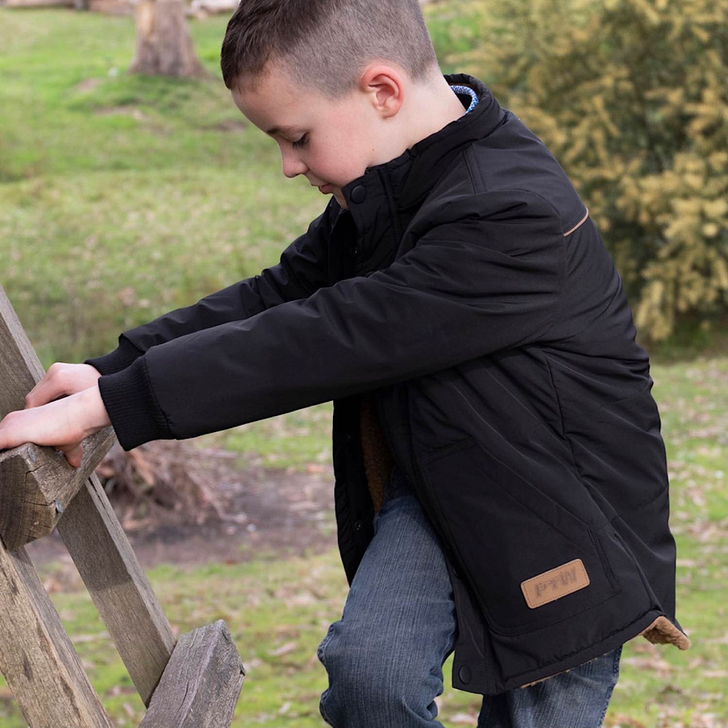 Pure Western Boys Jackets & Vests
