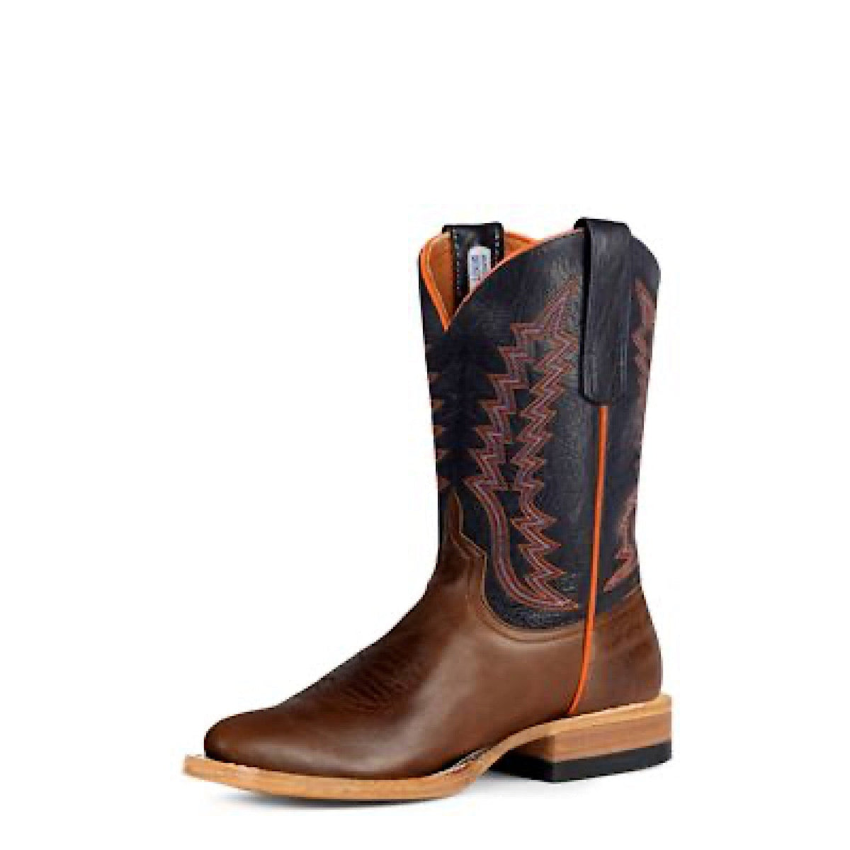 Anderson Bean Kid’s Navy Denver Calf Western Boots - Brown Distressed Avatar