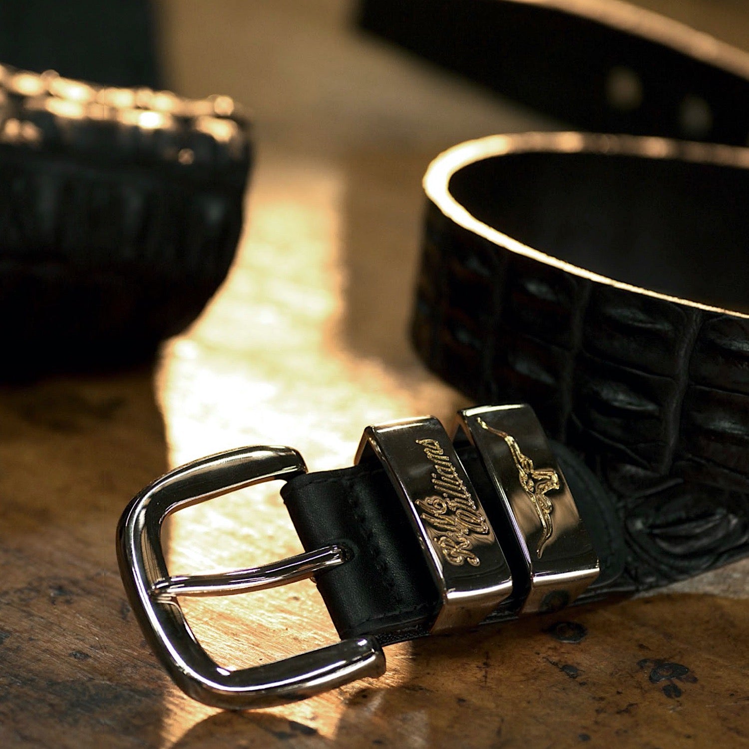 rm williams belt buckle