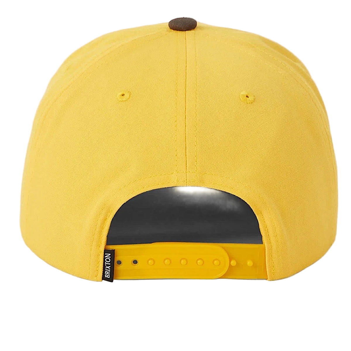 Brixton Homerun Snapback Cap - Golden Hour/Walnut Brown
