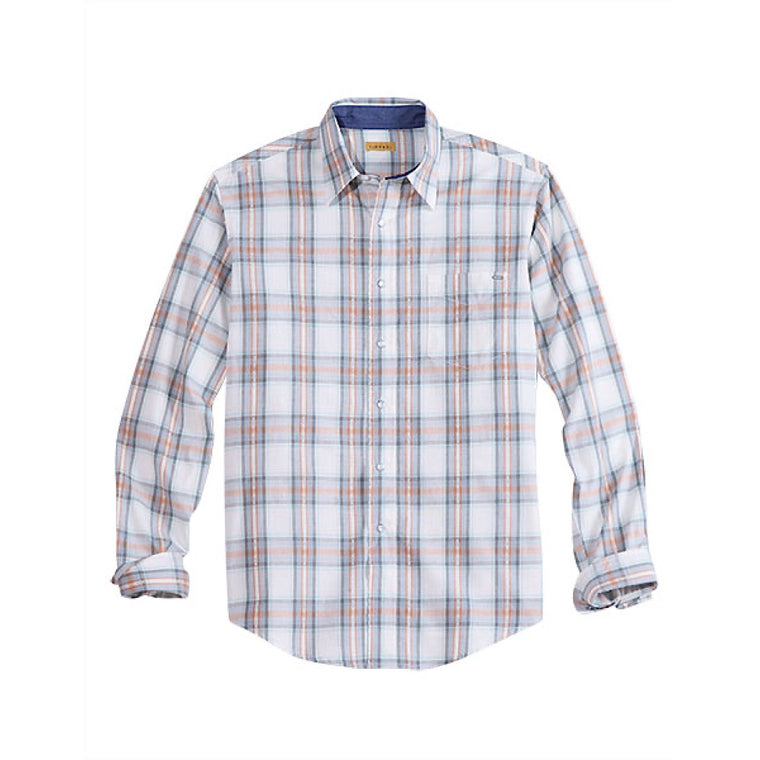 Tin Haul Men's Collection Shirt - Plaid Grey