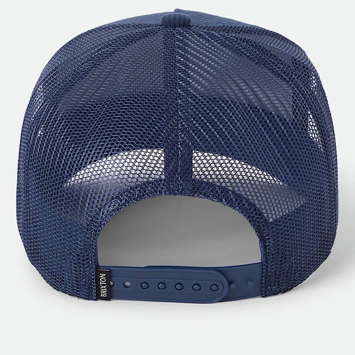 Brixton Hubal C Medium Profile Trucker Cap - Dark Navy Corduroy