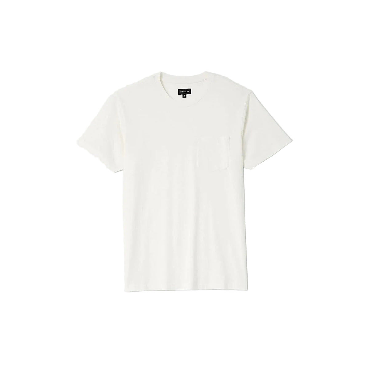 Brixton Men's Baseline Pocket T-Shirt - Off White Vintage Wash
