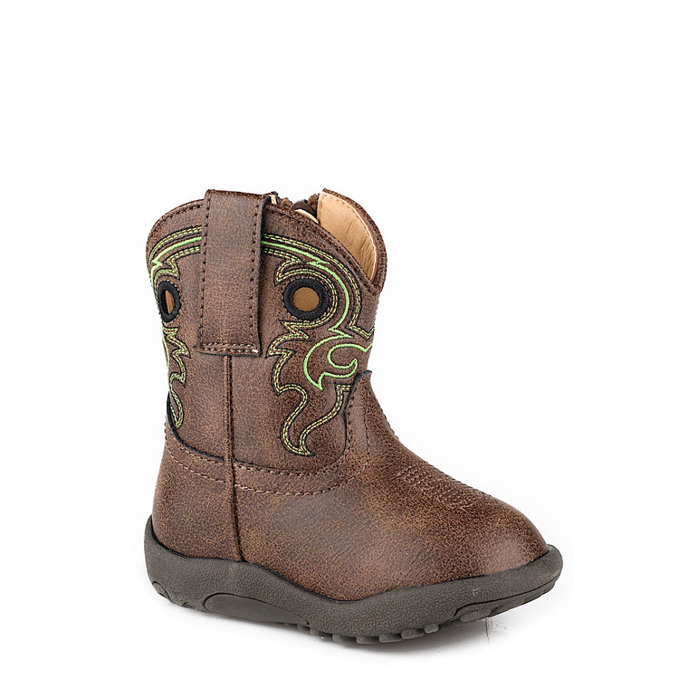 Roper INFANT Cowbaby Reno Boot Brown