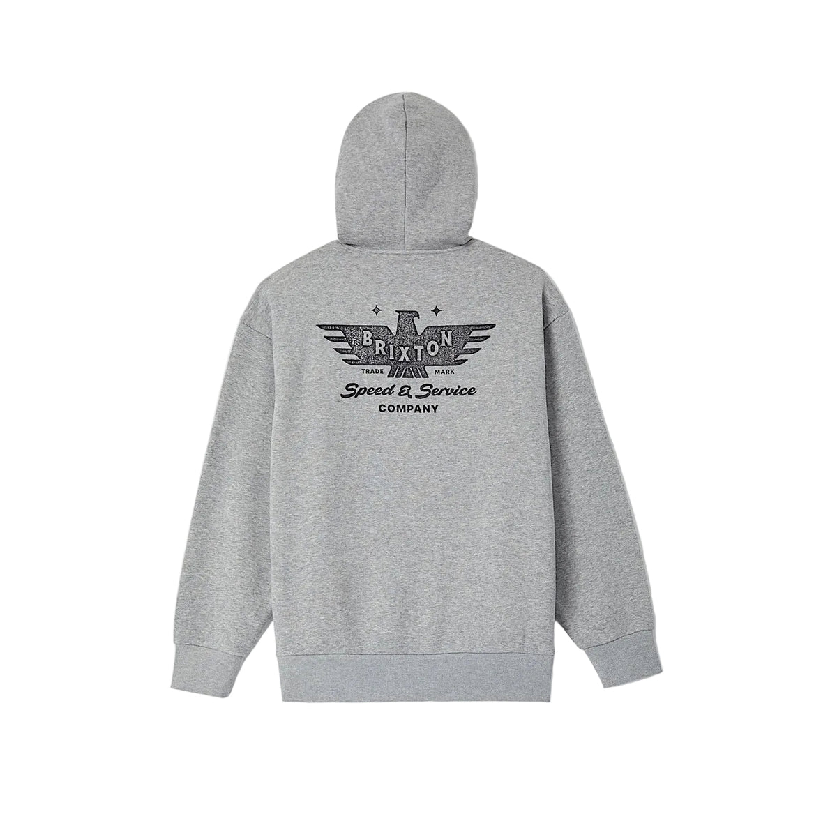 Brixton Men's Ewing Hoodie - Heather Grey