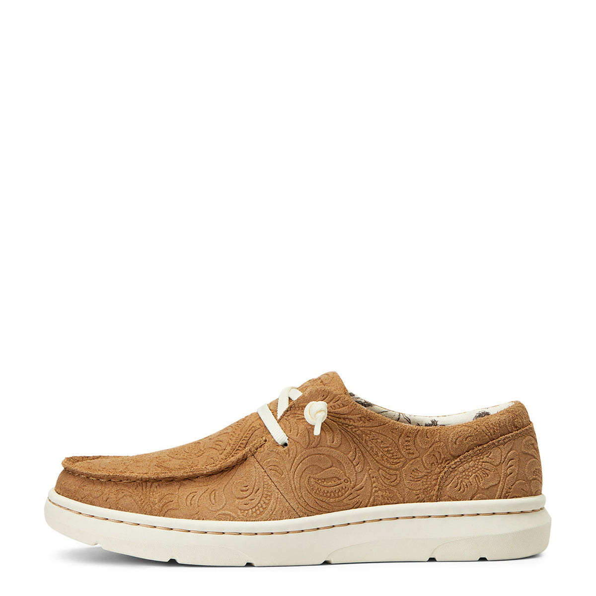 Ariat Women's Hilo Shoe - Tan Floral Emboss