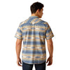 Ariat Men's Hebastian Retro Snap Short Sleeve Shirt - Sandshell