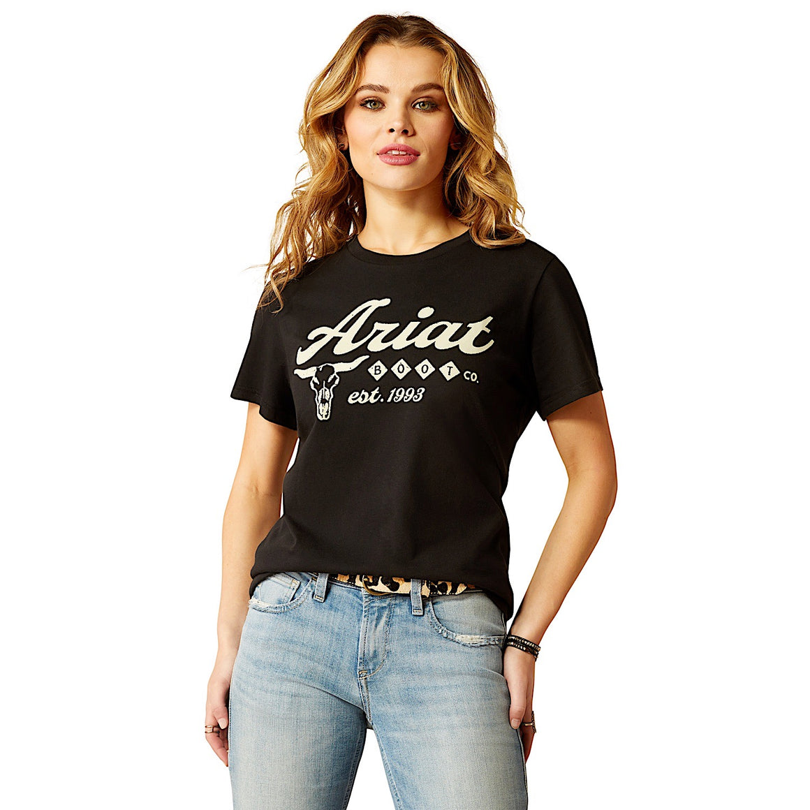 Ariat Women's Established Boot Co T-Shirt - Black