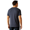 Ariat Men's B&W Logo T-Shirt - Navy Heather