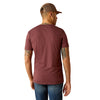 Ariat Men's Established Boot Co. T-Shirt - Maroon Heather