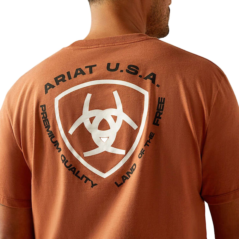 Ariat Men’s LOTF Simple Seal T-Shirt - Chutney